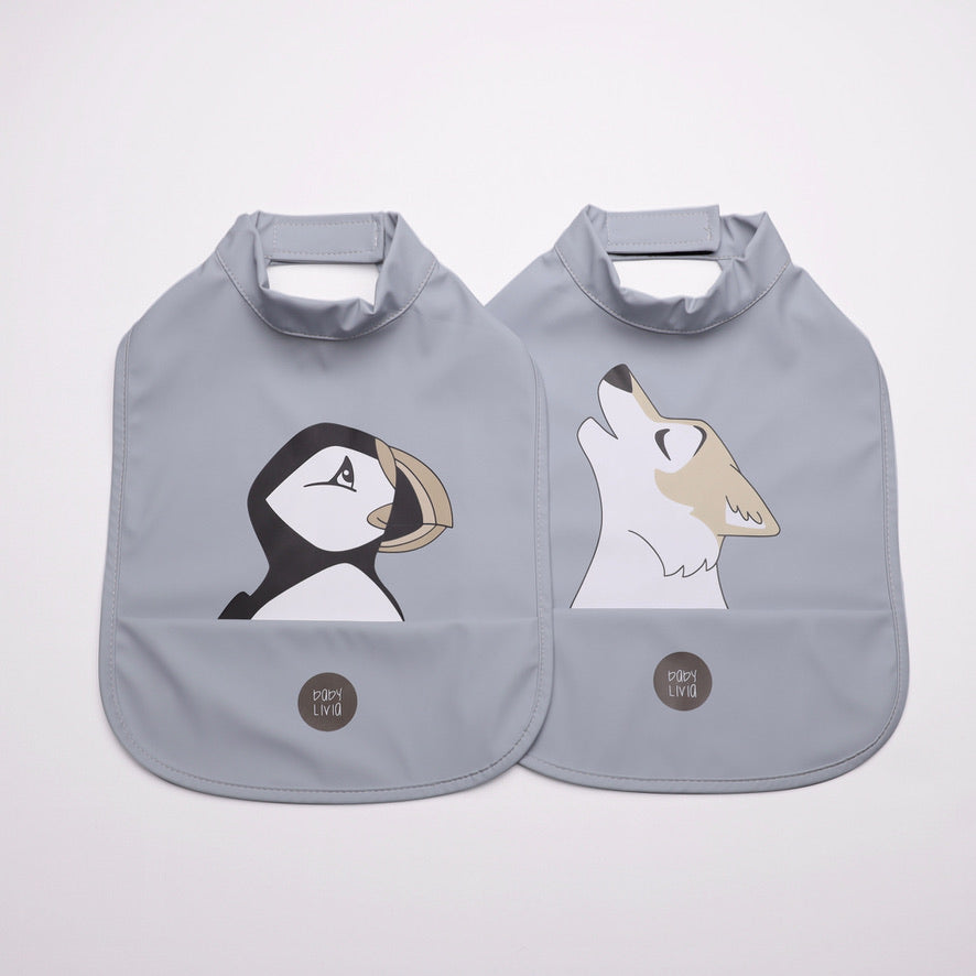babyLivia High neck smekke 2-pak