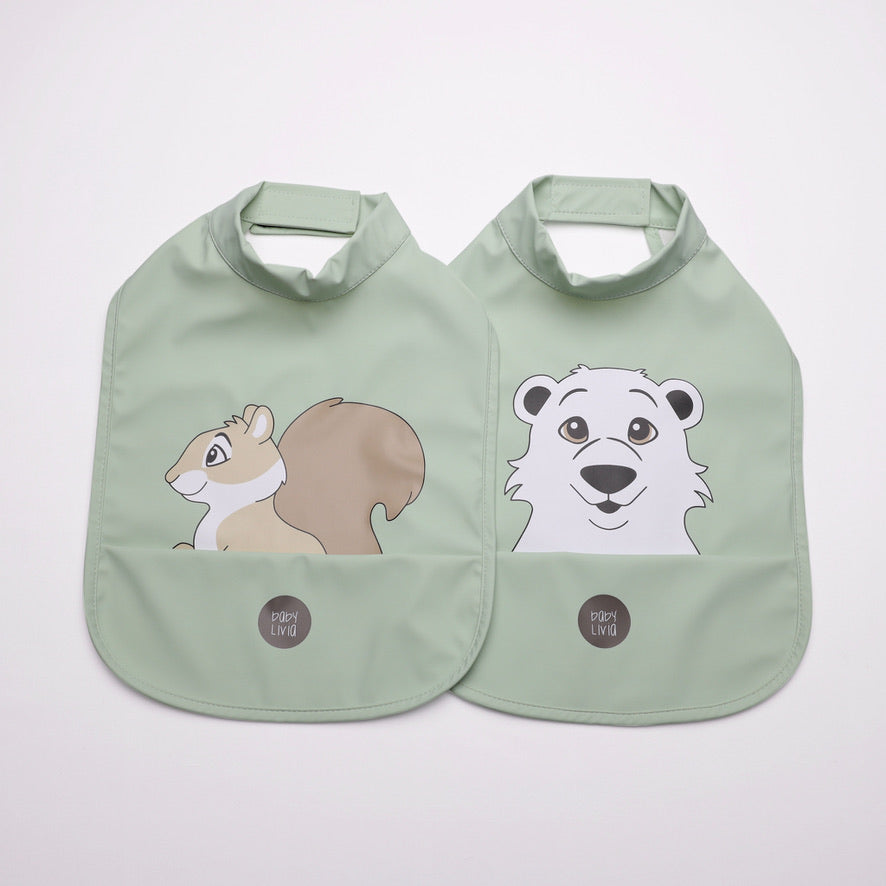 babyLivia High neck smekke 2-pak
